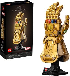 LEGO 76191 Marvel Super Heroes Infinity Glove, Avengers Set for Adults with Thanos Gauntlet, Fan Merchandise