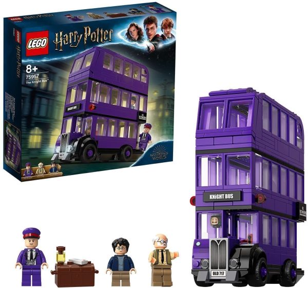 LEGO 75957 Harry Potter Knight Bus Toy, Triple-decker Bus Set