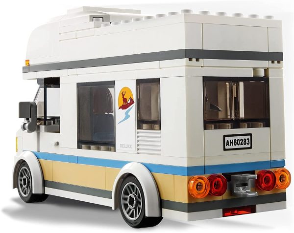 Lego 60283 City Holiday Camper Van Toy, Camper Van Playset, Summer Holiday Toy