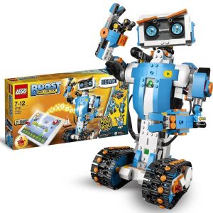 LEGO 17101 Boost Programmable Robot Set, 5-in-1 App-Controlled Model with a Programmable, Interactive Robot Toy and Bluetooth Function