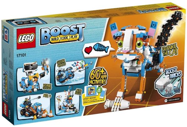 LEGO 17101 Boost Programmable Robot Set, 5-in-1 App-Controlled Model with a Programmable, Interactive Robot Toy and Bluetooth Function