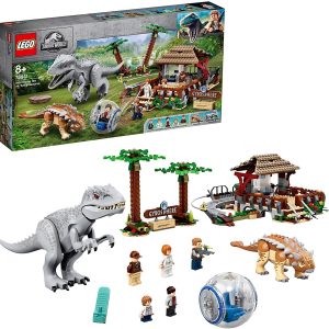 Lego 75941 Jurassic World Indominus Rex vs. Ankylosaurus Gyrosphere Dinosaur Set