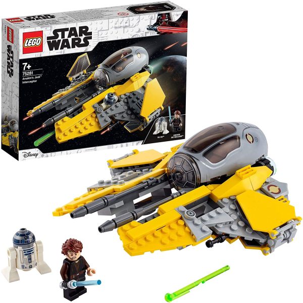 LEGO 75281 Star Wars Anakins Jedi Interceptor, construction set.
