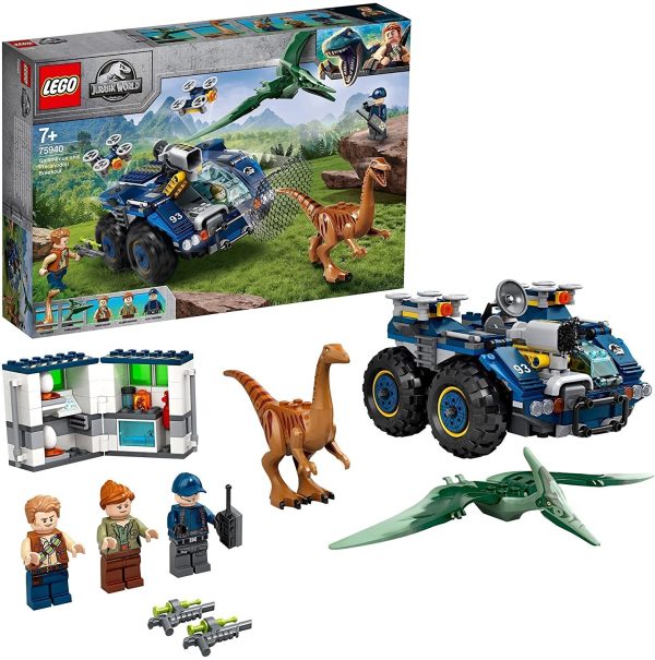 LEGO 75940 Jurassic World Breakout of Gallimimus and Pteranodon Dinosaur Figures Toy for Children aged 8 and above