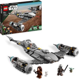 LEGO 75325 Star Wars The N-1 Starfighter of the Mandalorian Book of Boba Fett Building Toy Set with Baby Yoda Figure