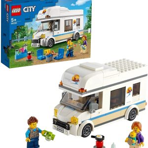 Lego 60283 City Holiday Camper Van Toy, Camper Van Playset, Summer Holiday Toy