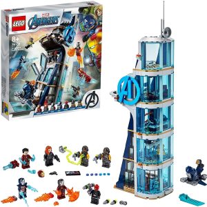 LEGO Marvel Avengers 76166 - Struggle at the Tower, Construction Set