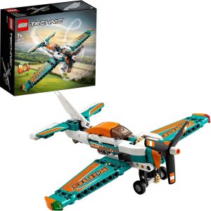 LEGO 42117 Technic Racing Plane or Jet Plane 2-in-1 Toy Construction Kit for 7 Years Old Children